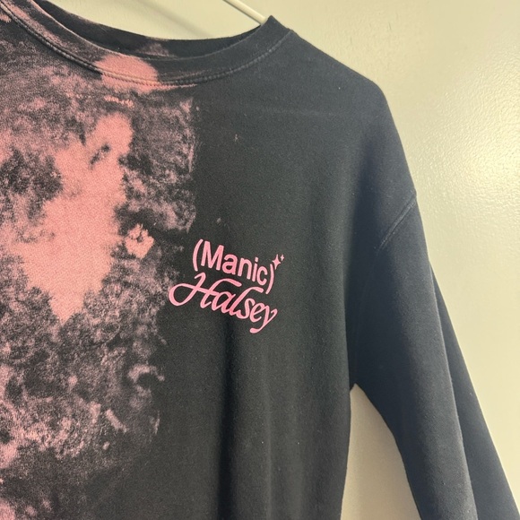 Halsey Manic Tie Dye Marble Sweatshirt - Picture 2 of 9
